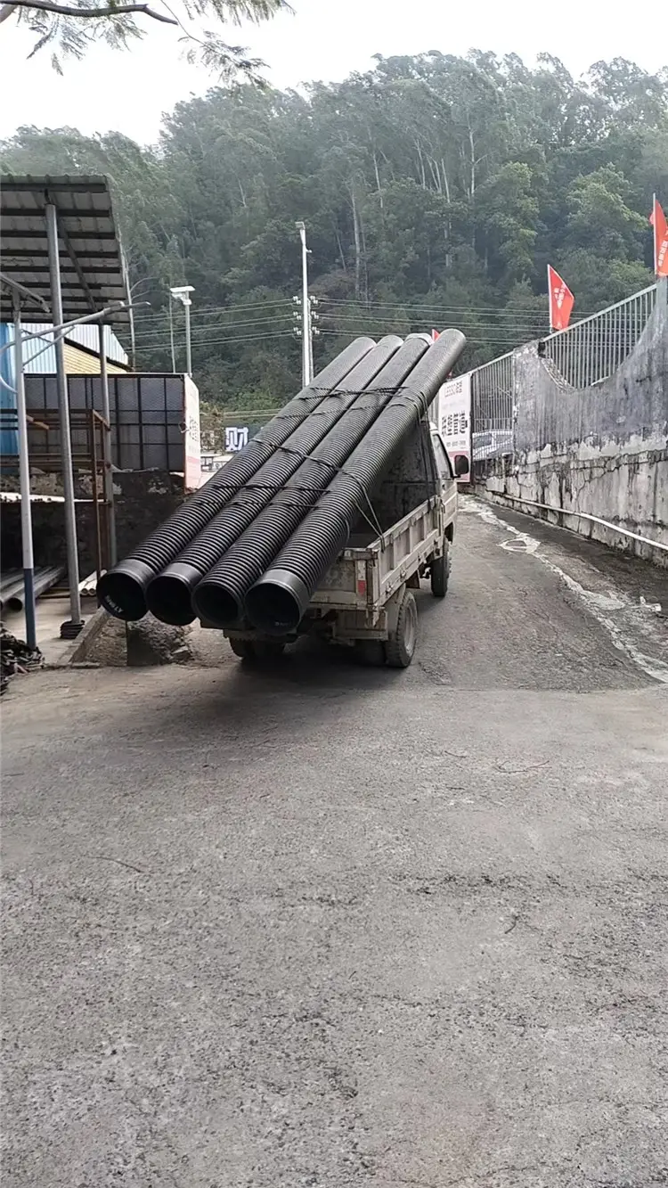 纏繞HDpe雙波紋管-浩禾建材